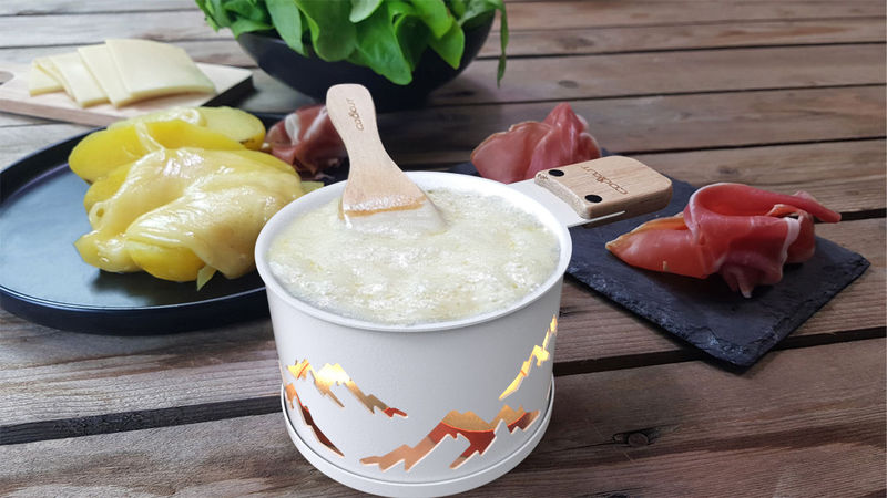 Une bonne raclette improvisée